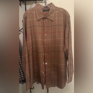 Daniel Cremieux Vintage Men’s Long Sleeve Button Down Shirt Size XL